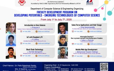 A Six Day FDP on Developing Potentials – Emerging Technologies of Computer Science