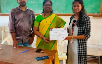 Second Prize for Poster Presentation at JNTUH