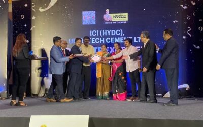 Concrete Excellence Award from Indian Concrete Institute.