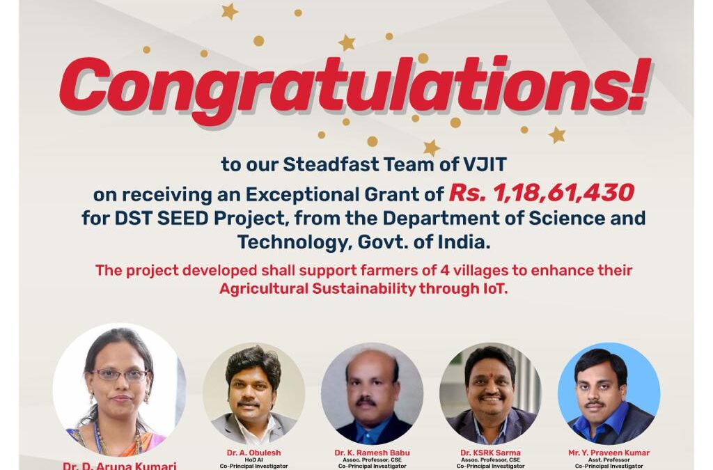 Congratulations to our Steadfast Team of VJIT