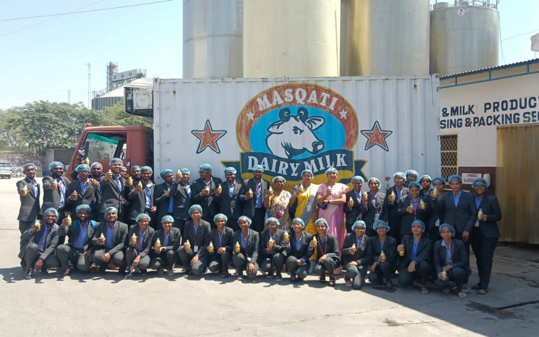 Industrial Visit to Masqati Dairy farm